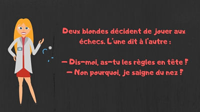 Blague de blonde